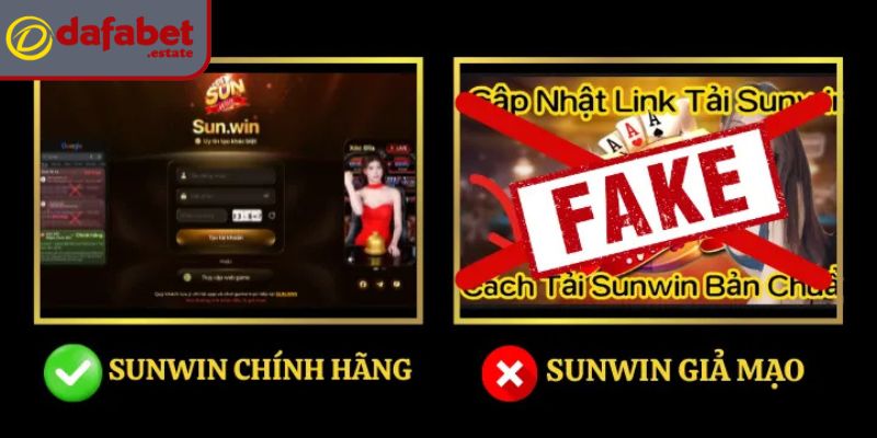 Cách chúng tôi hỗ trợ người chơi phát hiện Sunwin giả